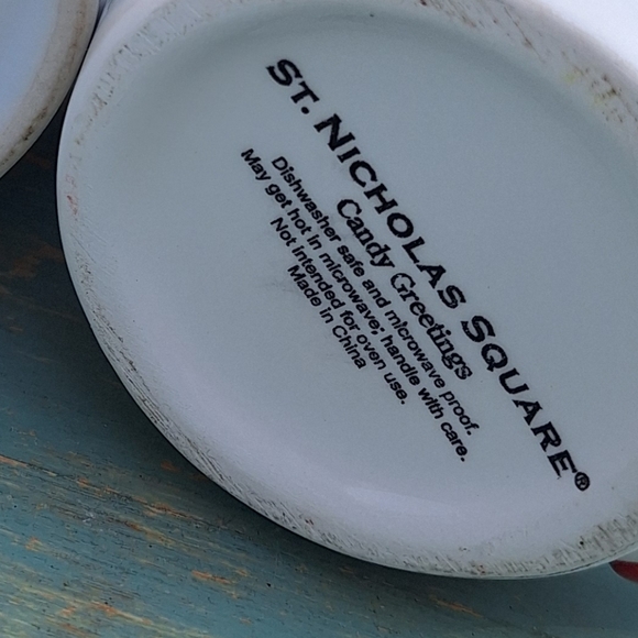 Vintage Mug Santa Clause St Nicholas Square North Pole Christmas Gift Coffee Cup - Picture 11 of 16